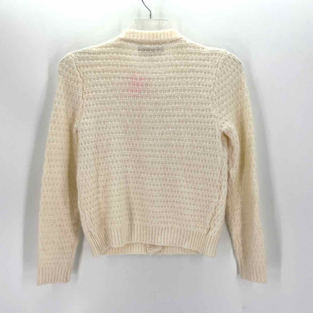 Size M Ann Taylor Ivory Cardigan