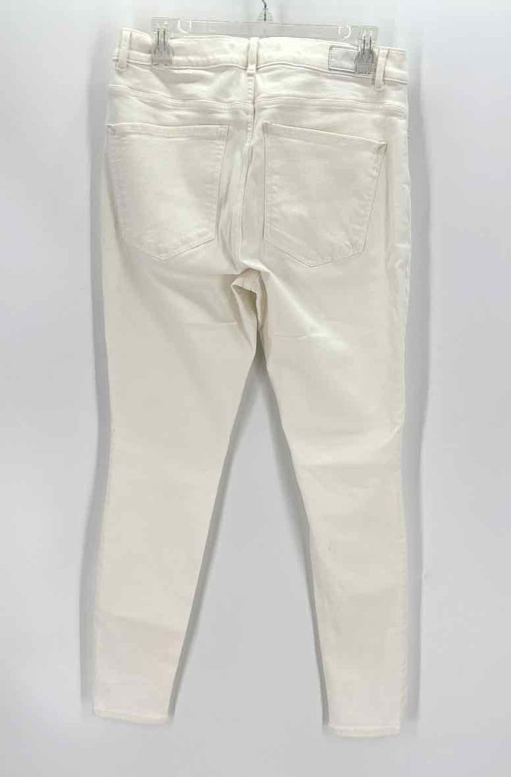 Size 10 EXPRESS White Denim Jeans