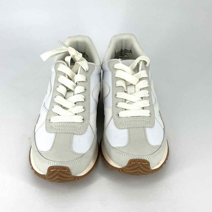 Shoe Size 6 UNIVERSAL THREAD White Faux Leather Nylon Sneakers
