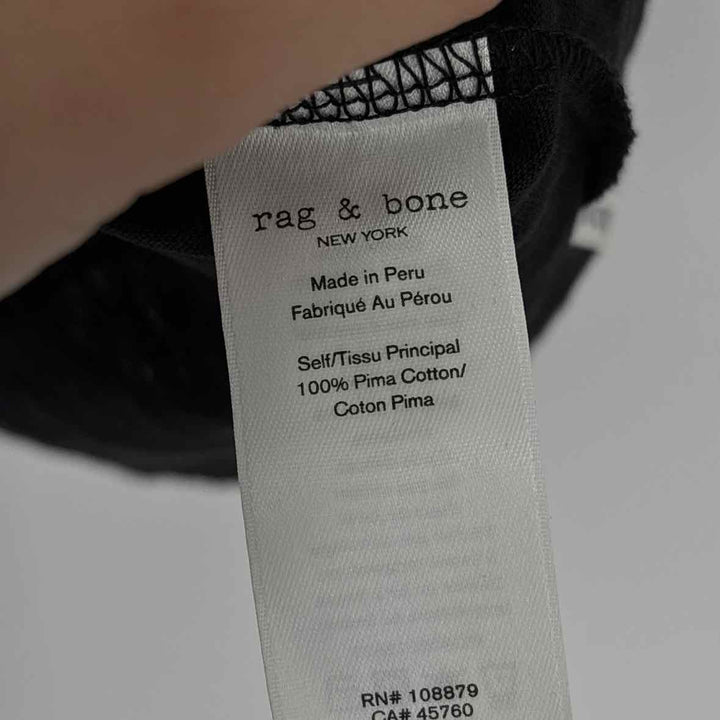 Size M RAG & BONE Black Shirt