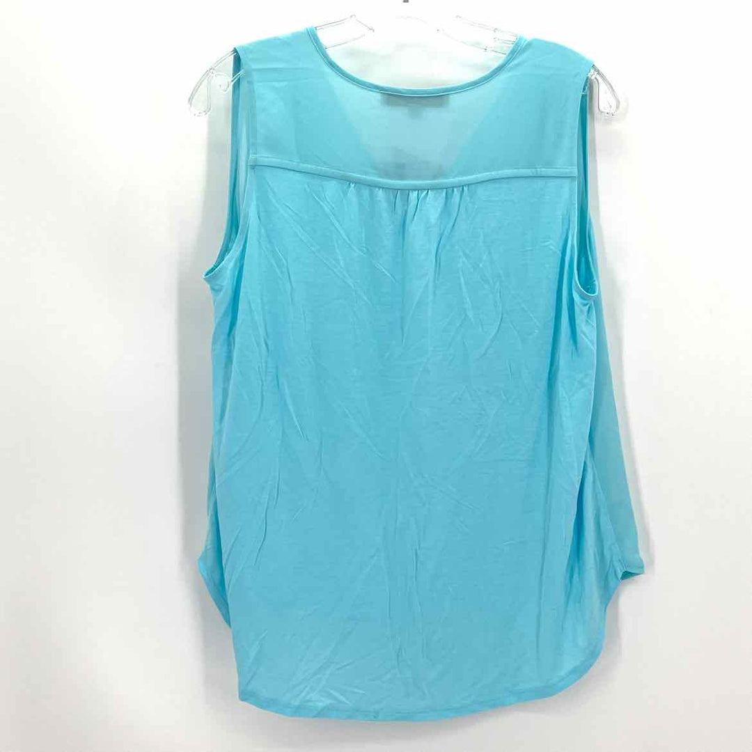 Size Petite LOFT Aqua Shirt