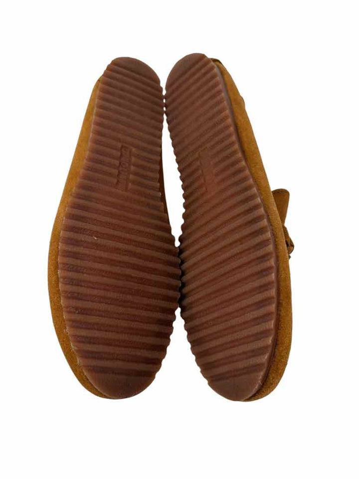 Shoe Size 8.5 MINNETOKA Tan Suede Flats