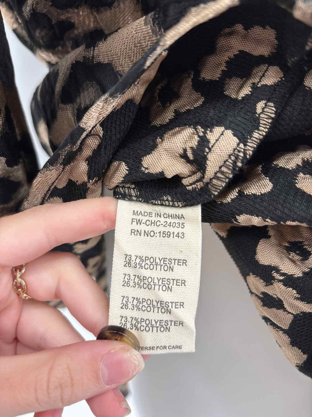 Size S Gold Jacket