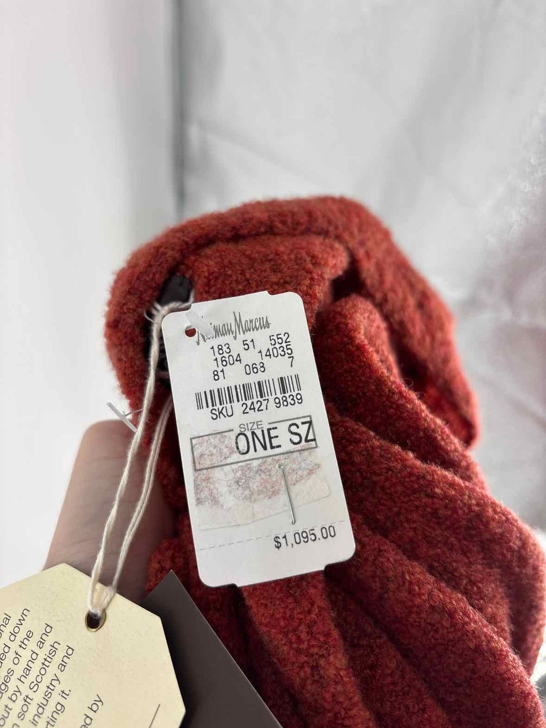 Size One Size ESKANDAR Orange Luxury - Cardigan