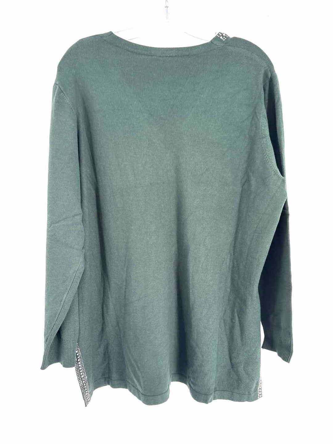 Size 1X Green Sweater