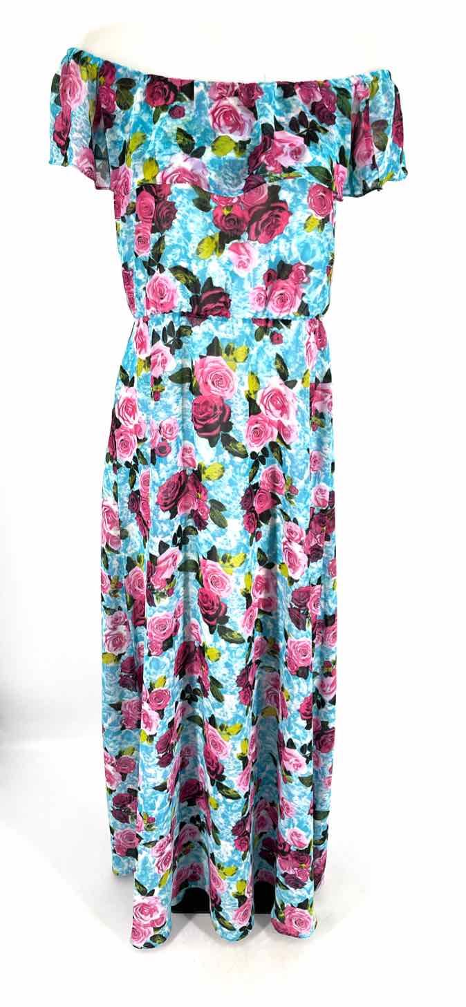 Size 14 BETSEY JOHNSON Multi-Color Dress