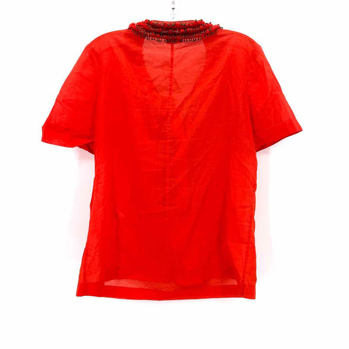 Size 12 Tory Burch Orange Shirt
