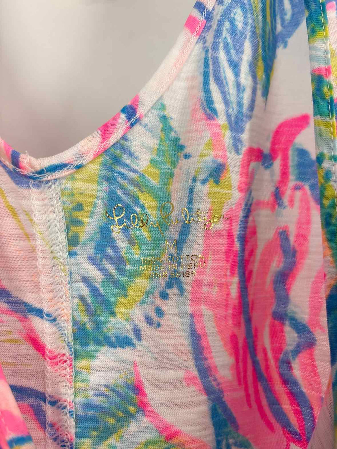Size M Lilly Pulitzer Multi-Color Shirt