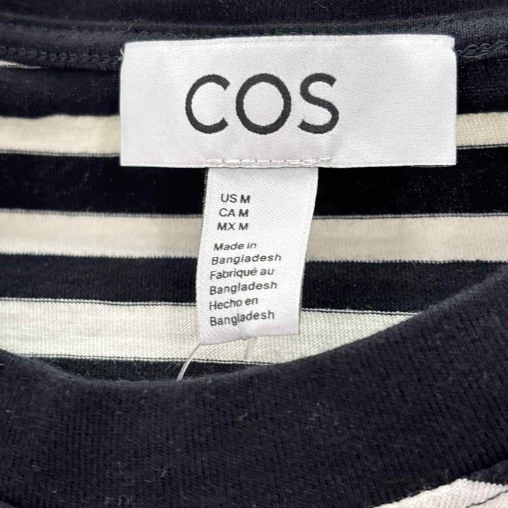 Size M COS Black Print Shirt