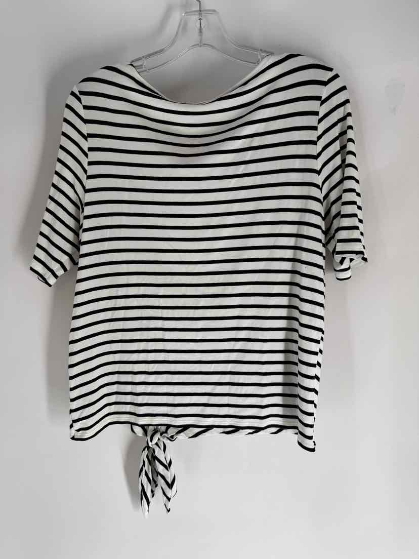 Size M Chico's Black Cotton Shirt