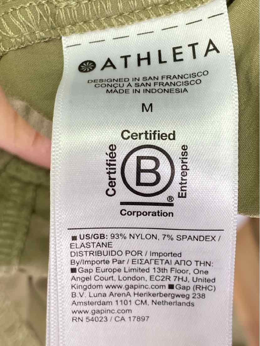 Size M Athleta Olive Dress