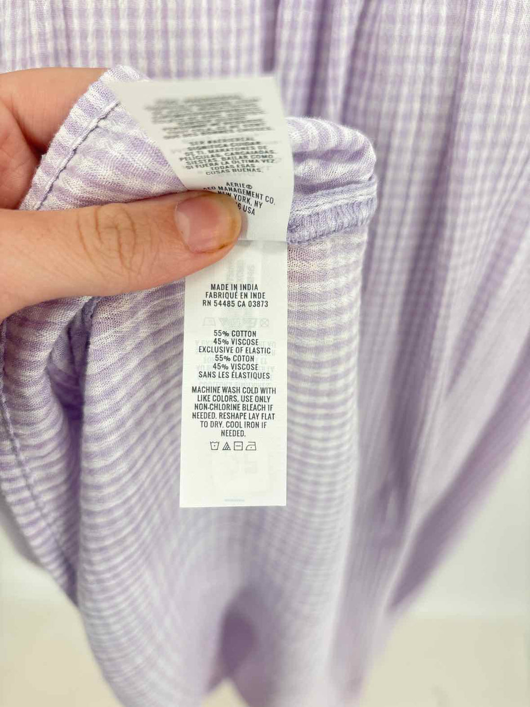 Size M AERIE Purple Dress