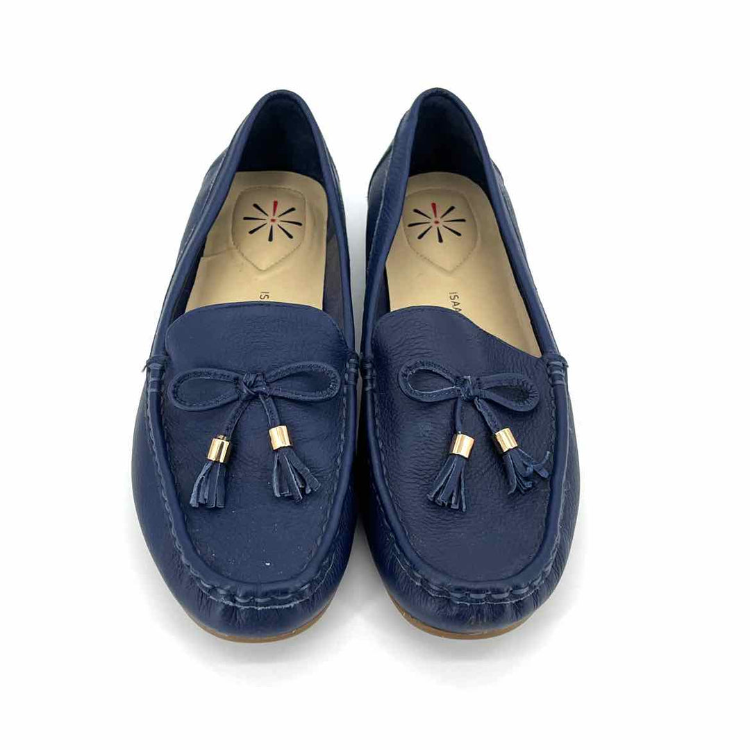 Shoe Size 8.5 ISAAC MIZRAHI Navy Flats