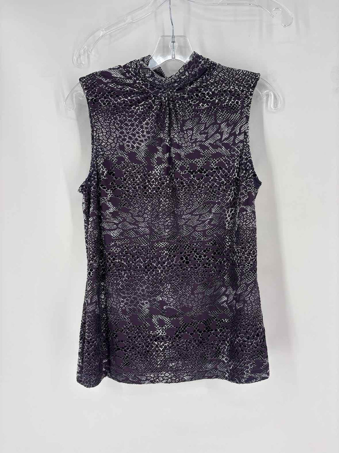 Size M TRIBAL Purple Print Shirt