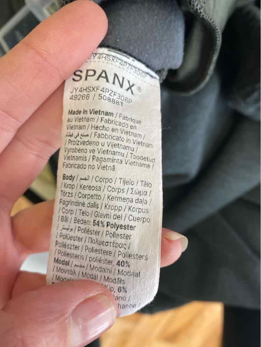 Size 1X SPANX Gray Pants