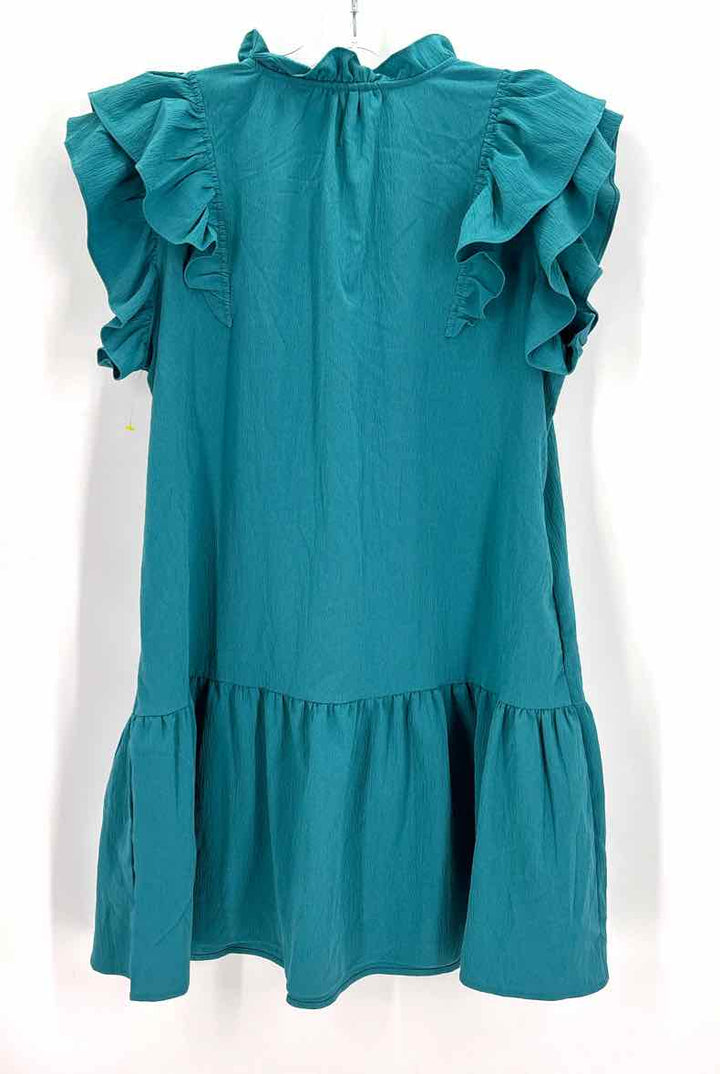 Size L Teal Dress