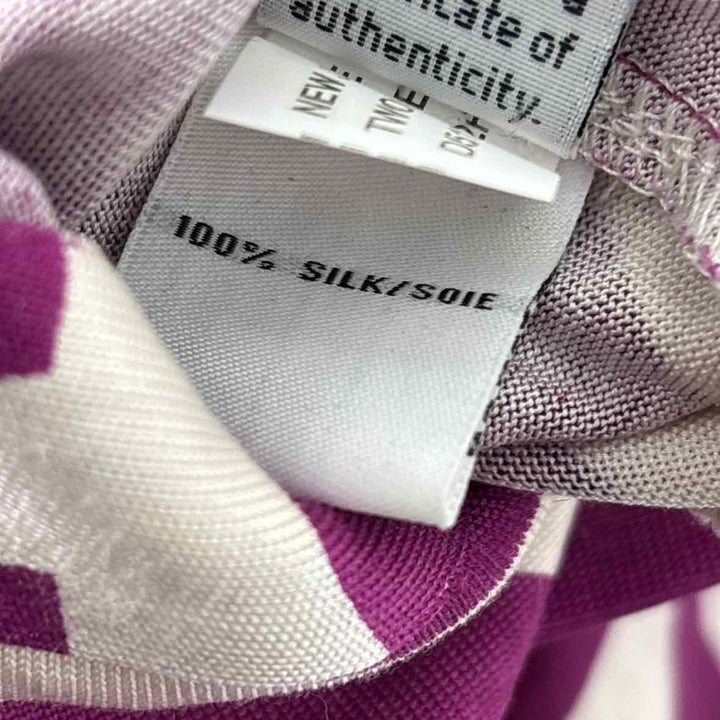 Size 8 DIANE VON FURSTENBERG Purple Dress