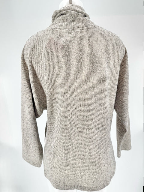Size M MAX STUDIO Beige Print Shirt