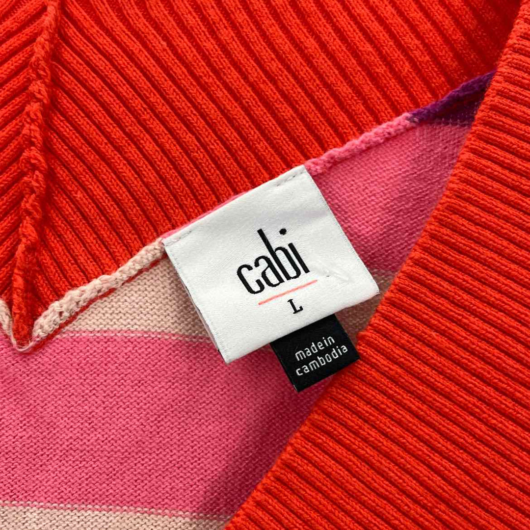 Size L CABI Multi-Color Sweater