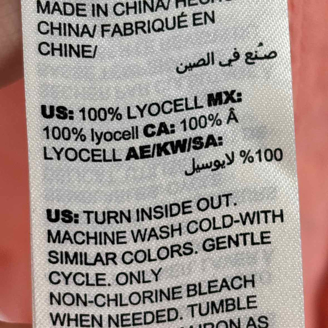 Size Petite Chico's Peach Nylon Jacket