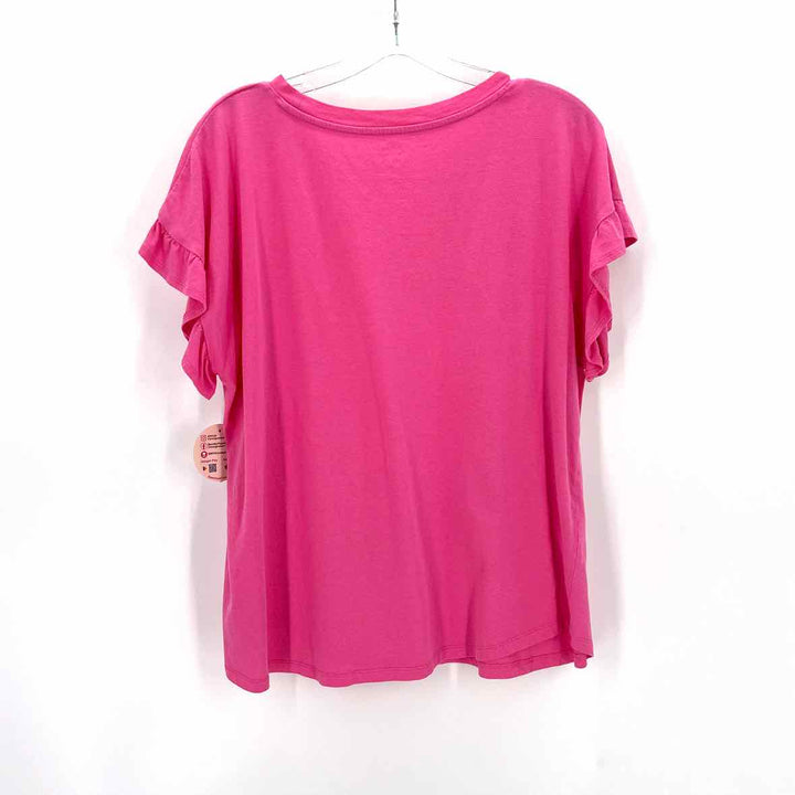 Size XL CROWN & IVY Pink Shirt