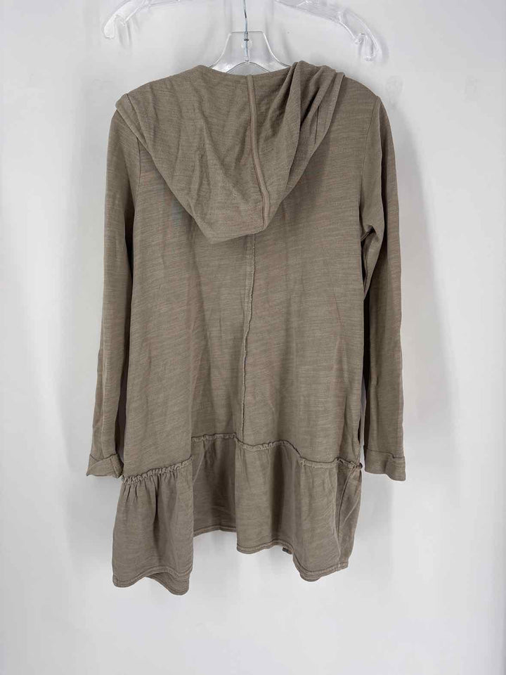Size XS J JILL Tan Cotton Jacket