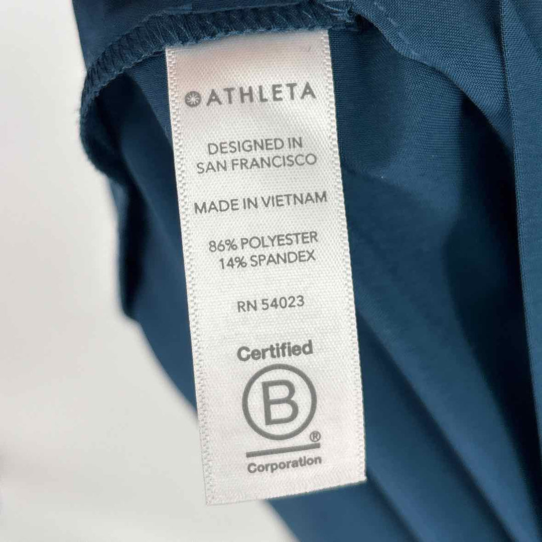 Size S Athleta Teal Nylon Dress