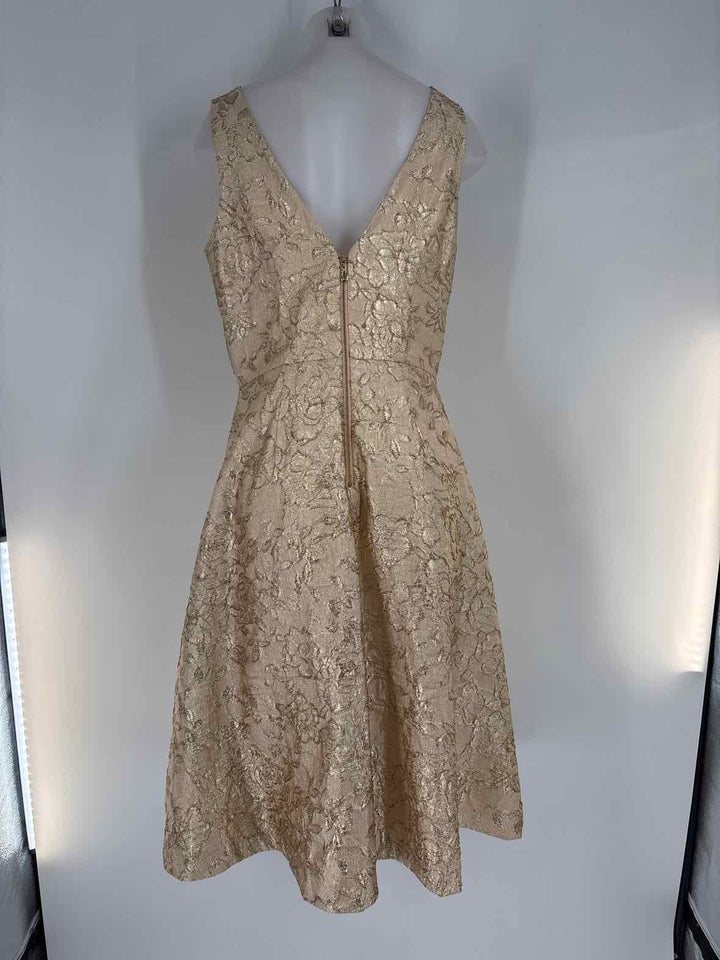 Size 14 NICOLE MILLER PINK PRINT Dress
