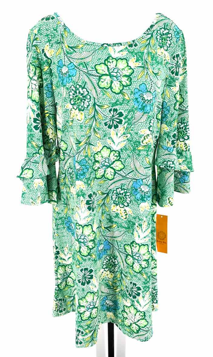 Size L Ruby Rd Green Dress