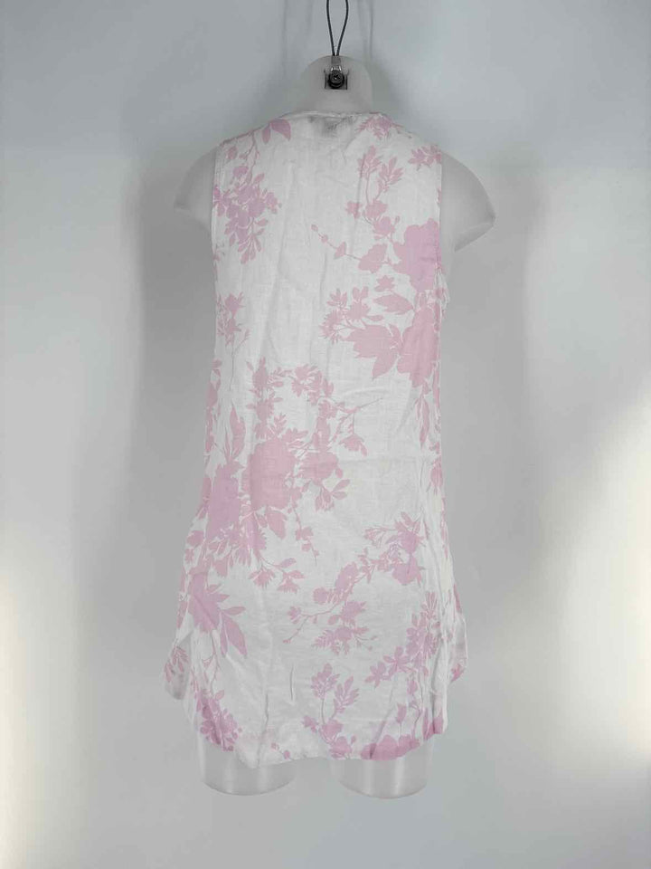 Size S SAKS FIFTH AVENUE PINK PRINT Shirt