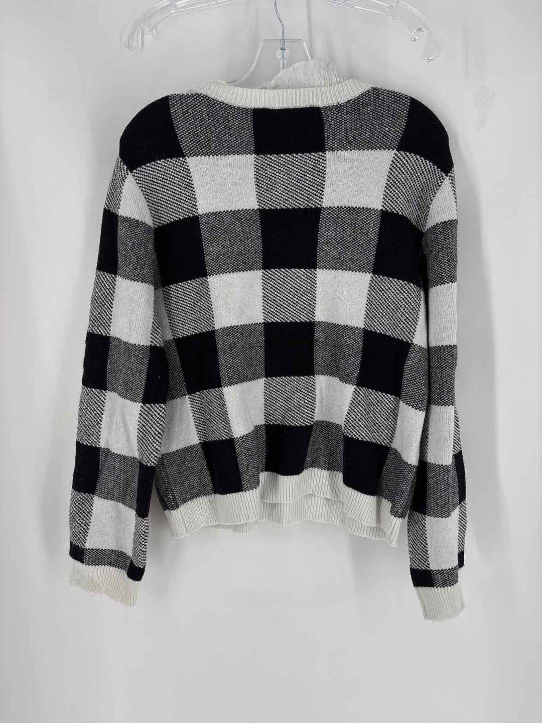Size L Anthropologie Black/White Sweater