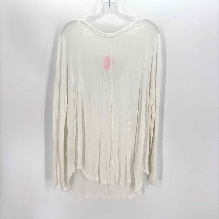 Size L FREE PEOPLE White Shirt