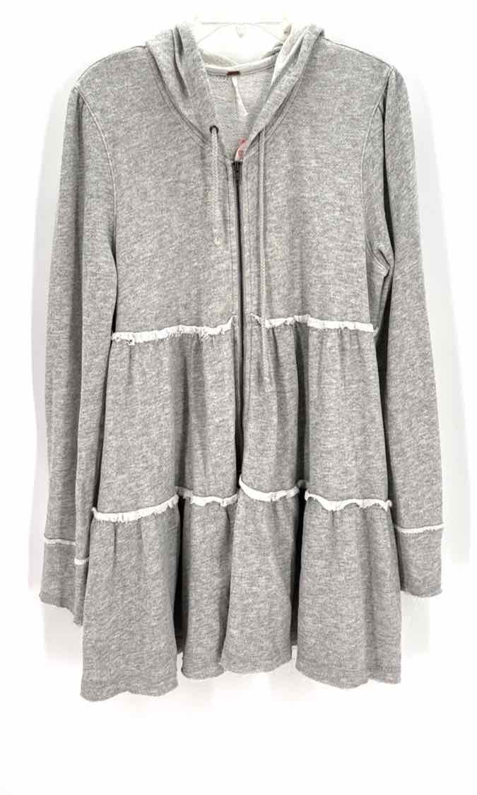 Size L FREE PEOPLE Gray Knit Dress