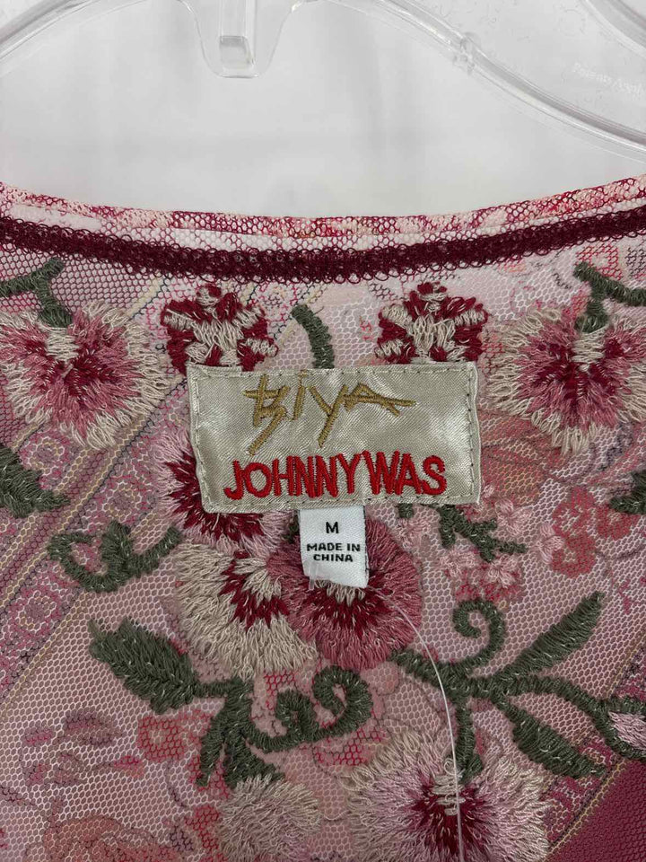 Size M Johnny Was Wine Dress