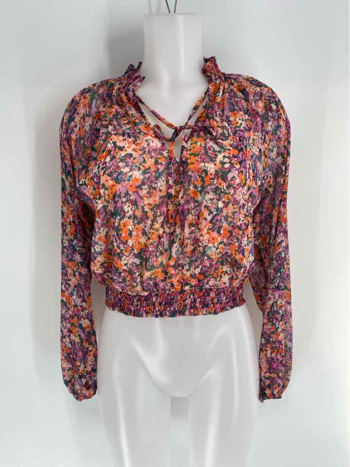 Size M LAVENDER BROWN Purple Shirt