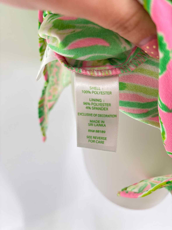 Size 2 Lilly Pulitzer Lime Green Dress