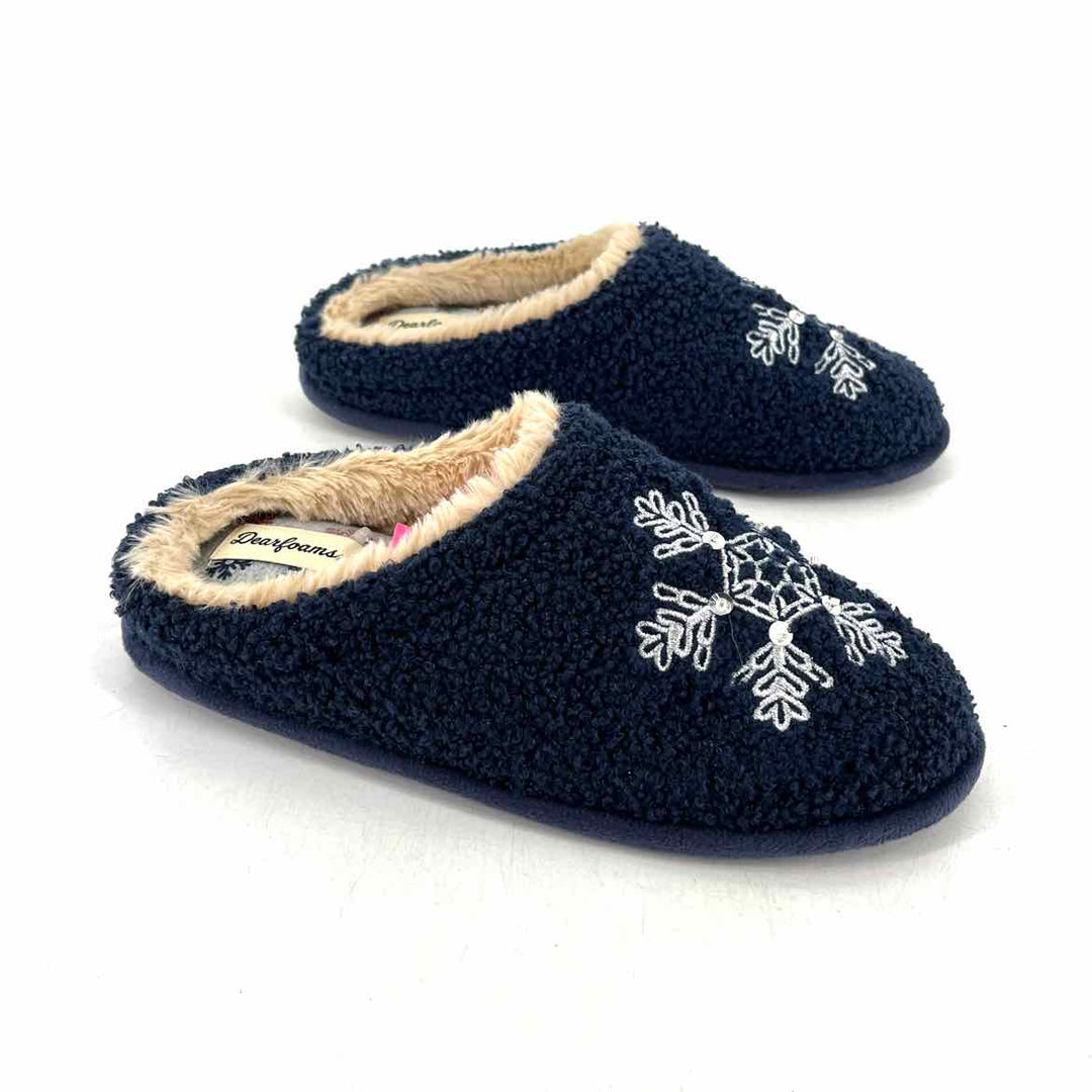 Shoe Size 5 Navy Slippers