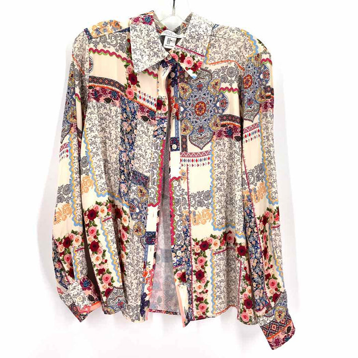 Size M RACHEL ZOE Multi-Color Shirt