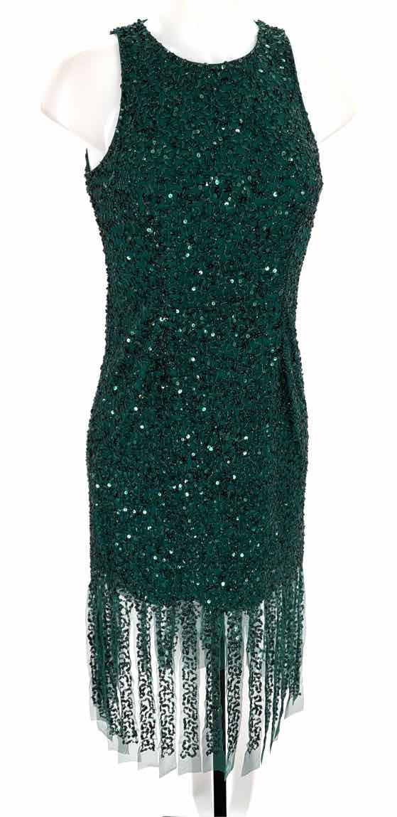 Size 2 Adrianna Papell Green Dress