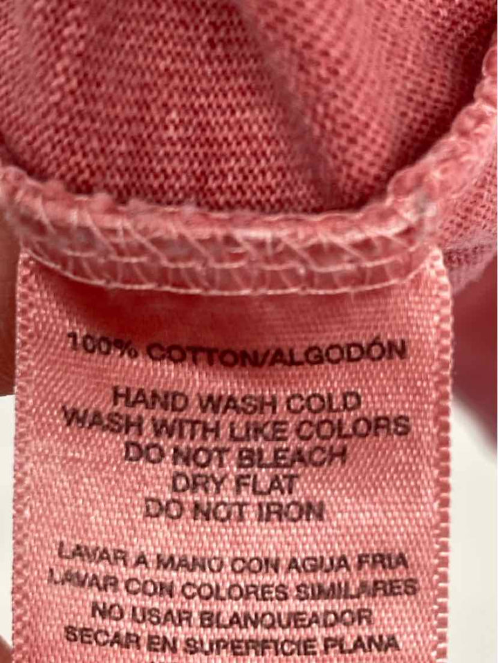 Size L Peach Shirt