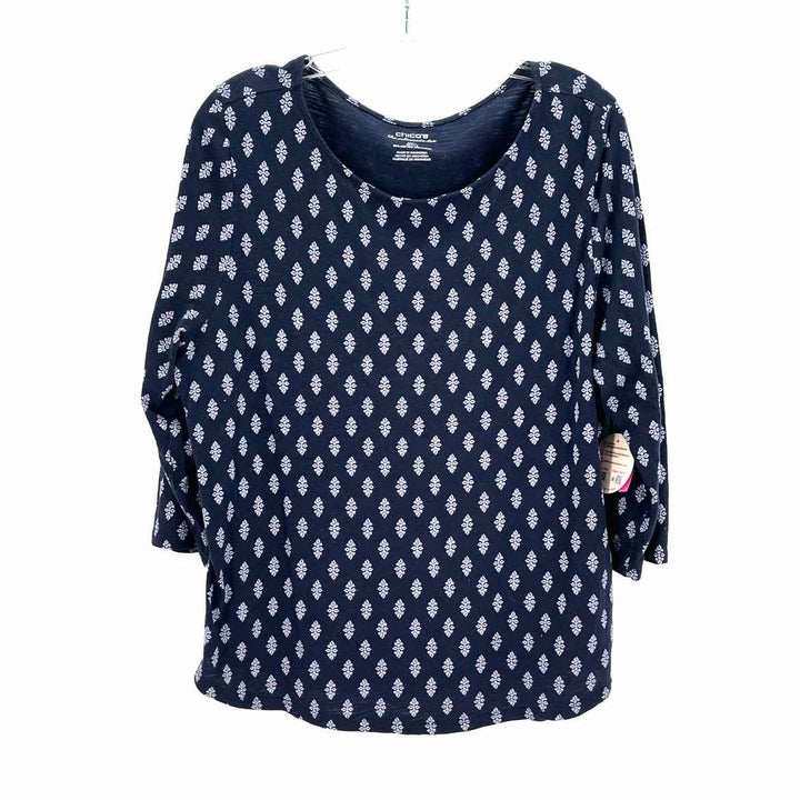 Size XL Chico's Navy Vest