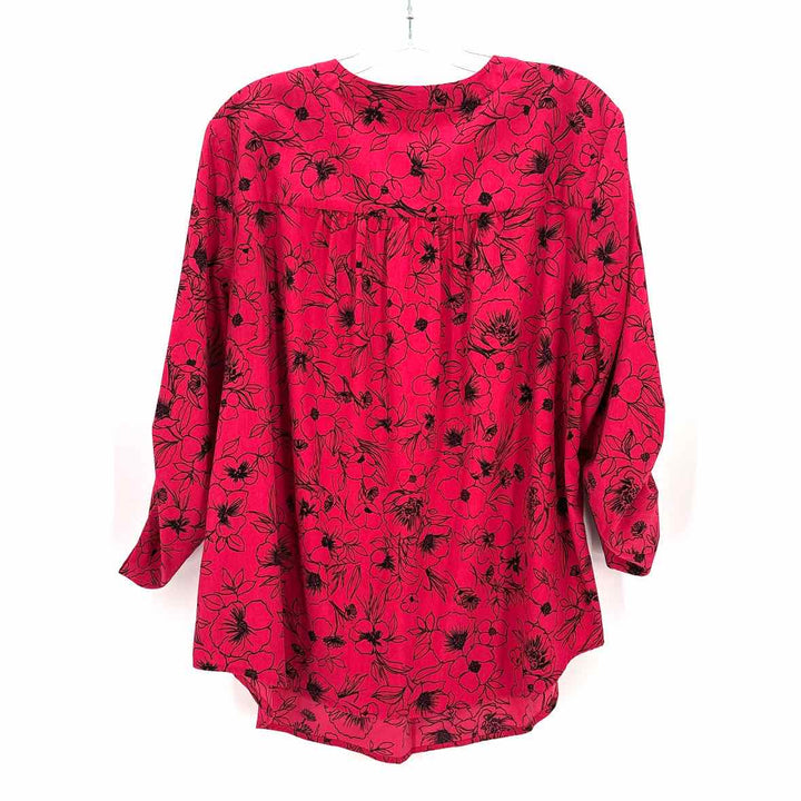 Size 1X Anne Klein Pink Shirt