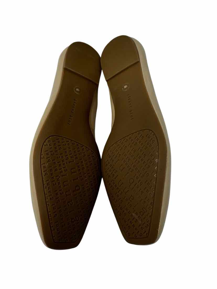 Shoe Size 10 Gianni Bini Tan Leather Flats