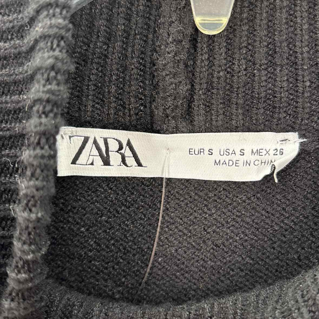 Size S ZARA Black Knit Dress