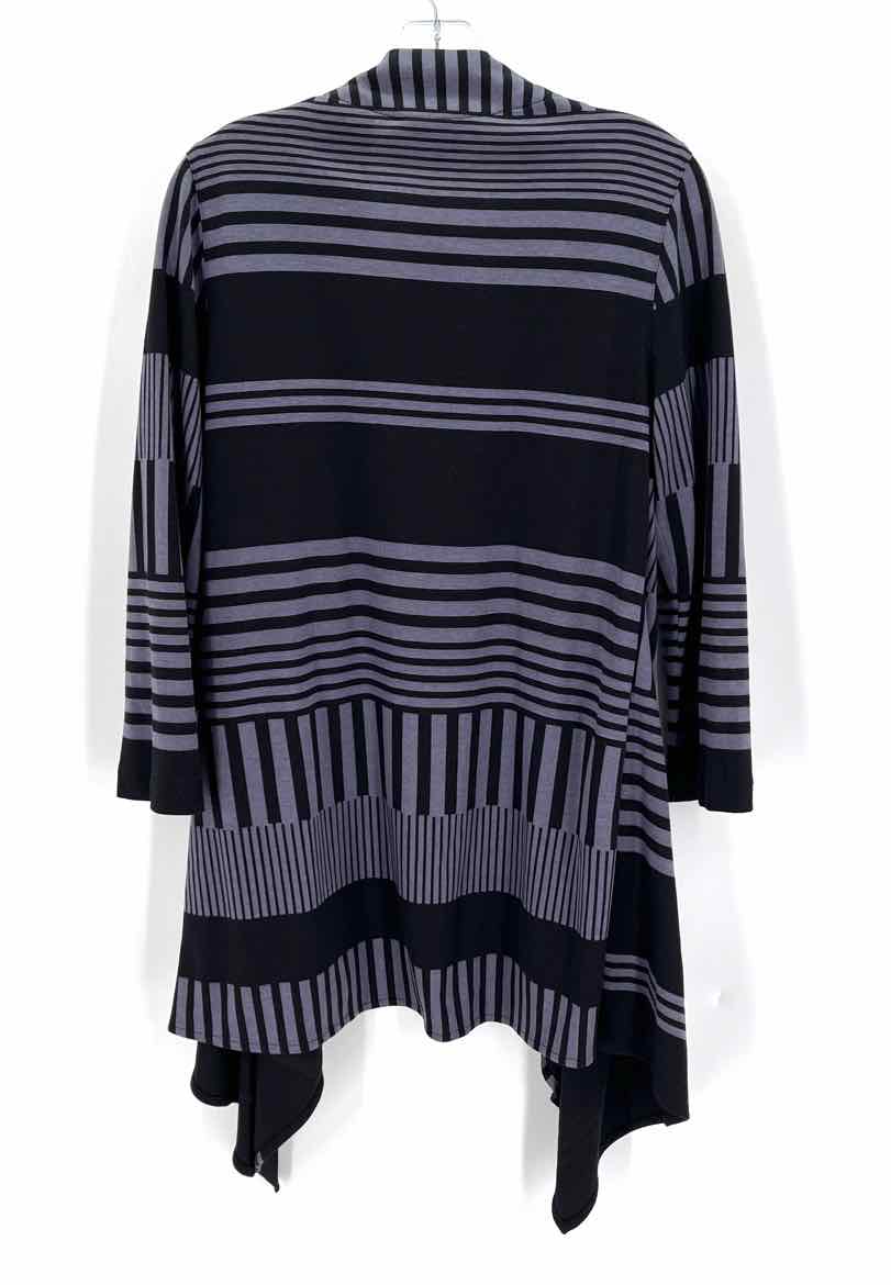 Size S CAROLINE ROSE Black Print Sweater