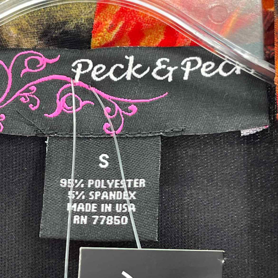 Size S PECK & PECK Multi-Color Cardigan
