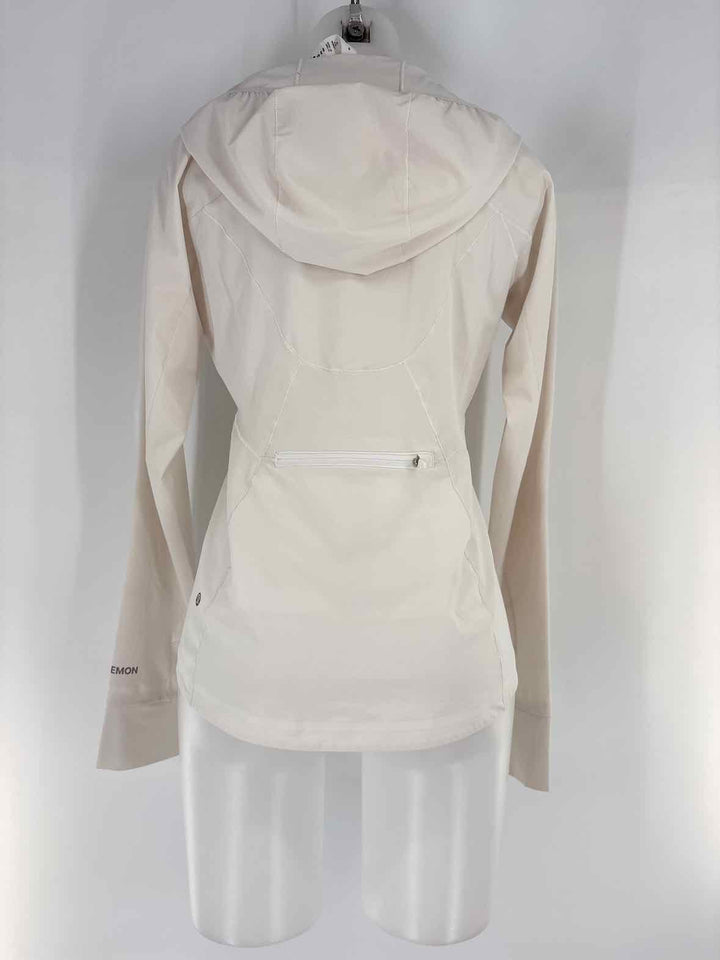 Size 6 Lululemon White Jacket