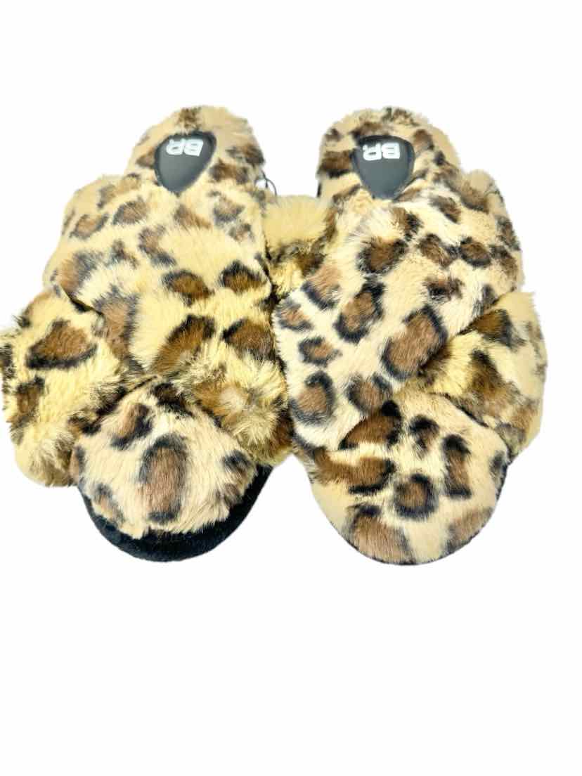 Shoe Size 7 Banana Republic Brown Print Slippers