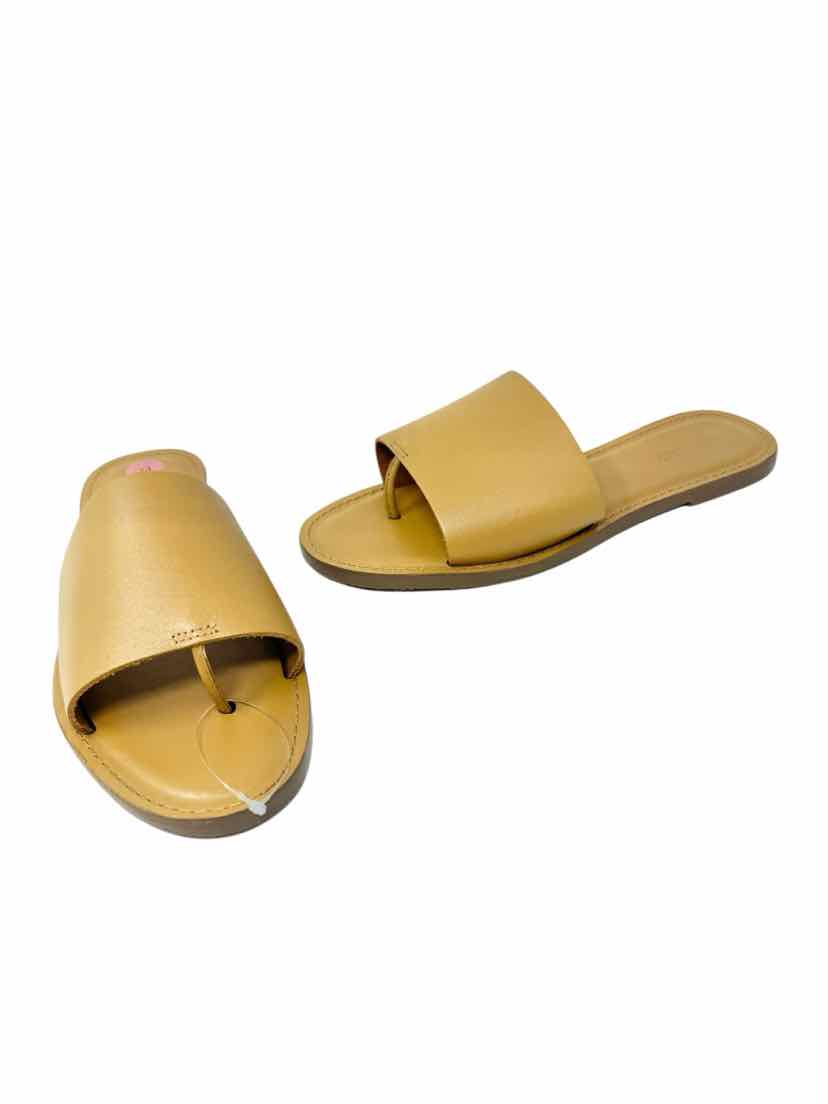 Shoe Size 9 MADEWELL Tan Leather Sandals