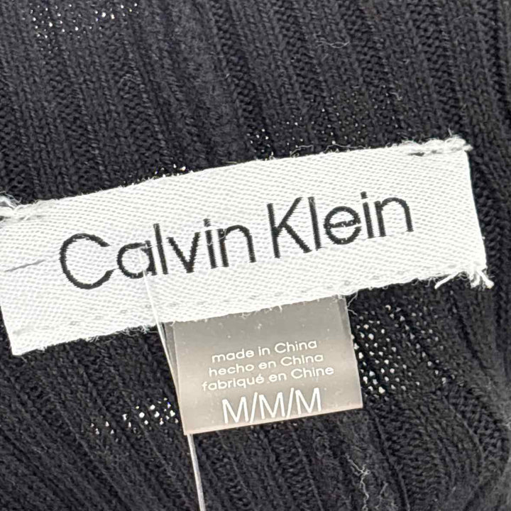 Size M Calvin Klein Black Knit Dress